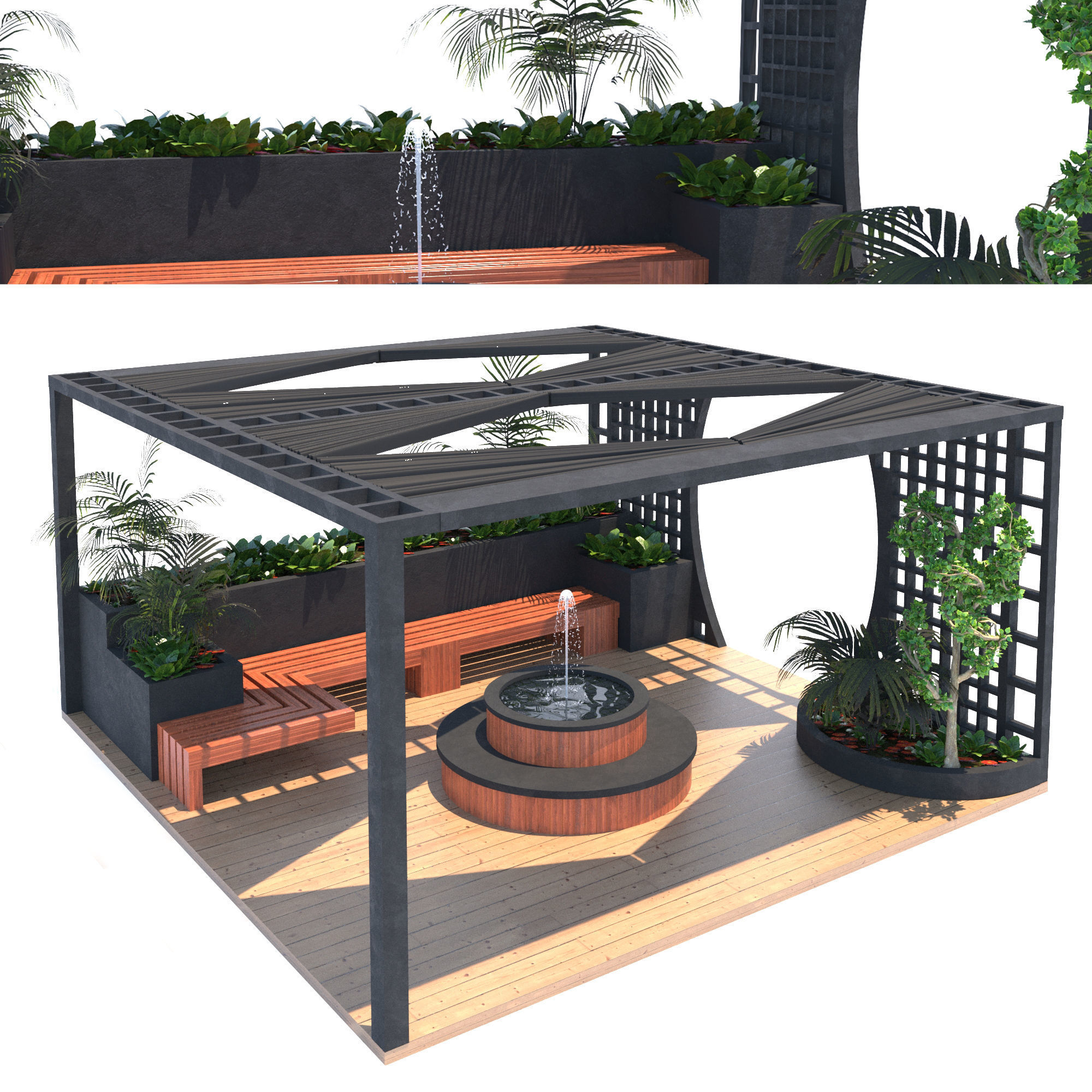 Roof garden