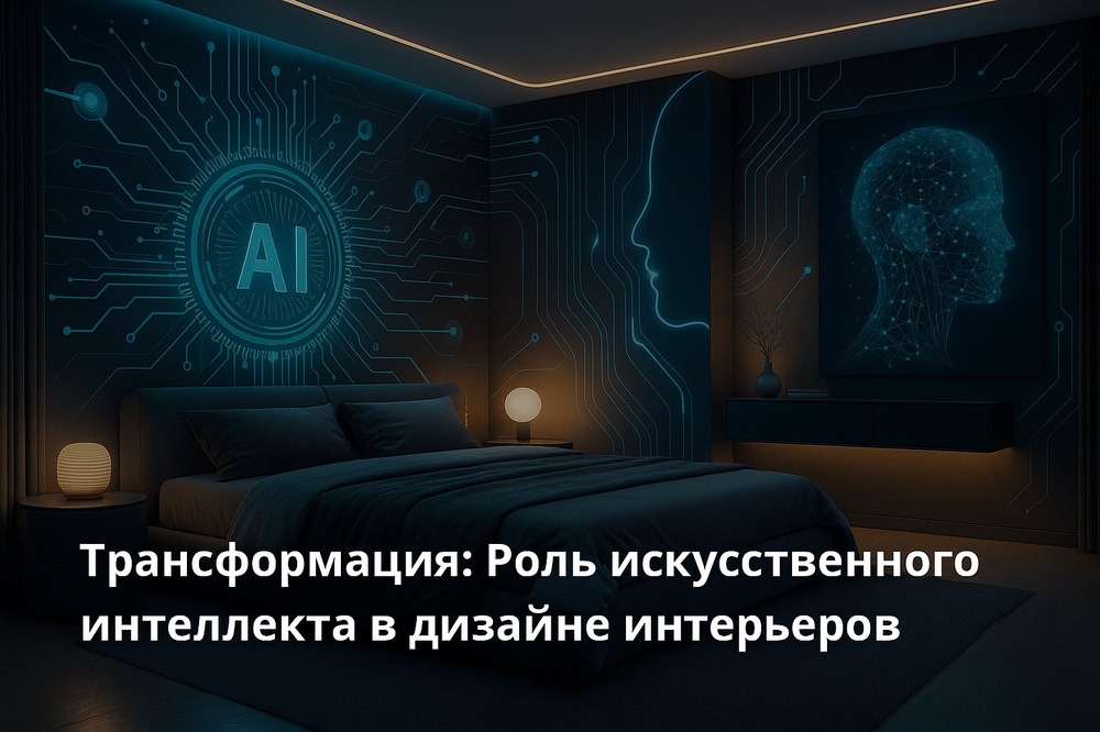 Трансформация: Роль искусственного интеллекта в дизайне интерьеров